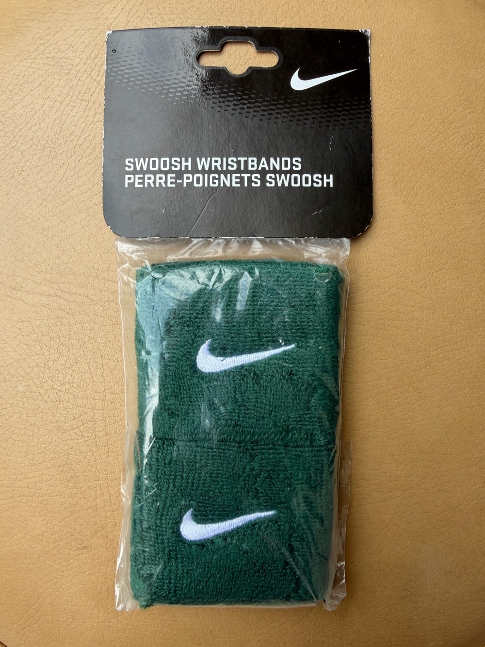 2013 Nike Swoosh Wristbands Green White New in Package